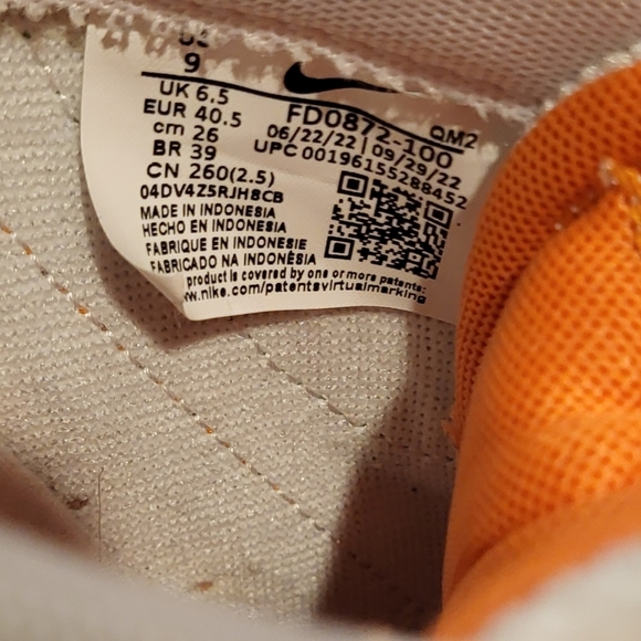 Nike Women's Court Legacy Lift Feel Love Sneaker Trainer Size 9 - Picture 10 of 11